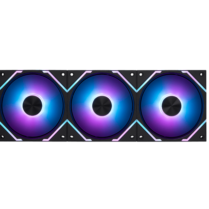 فن کیس گیمینگ ام اس آی MPG EZ120 ARGB Black بسته 3 عددی